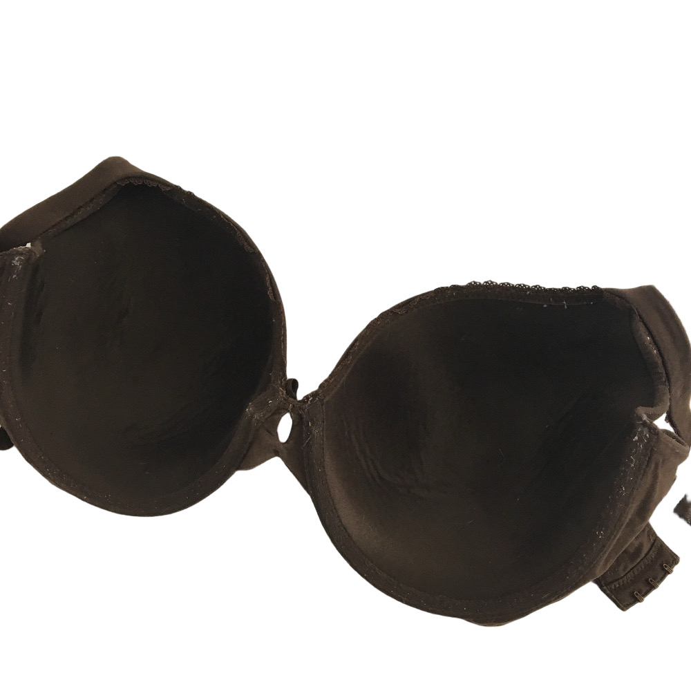VS Chocolate Brown Perfect Coverage Bra 34F/34DDD - Picture 6 of 11